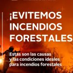 Condiciones para incendio forestal