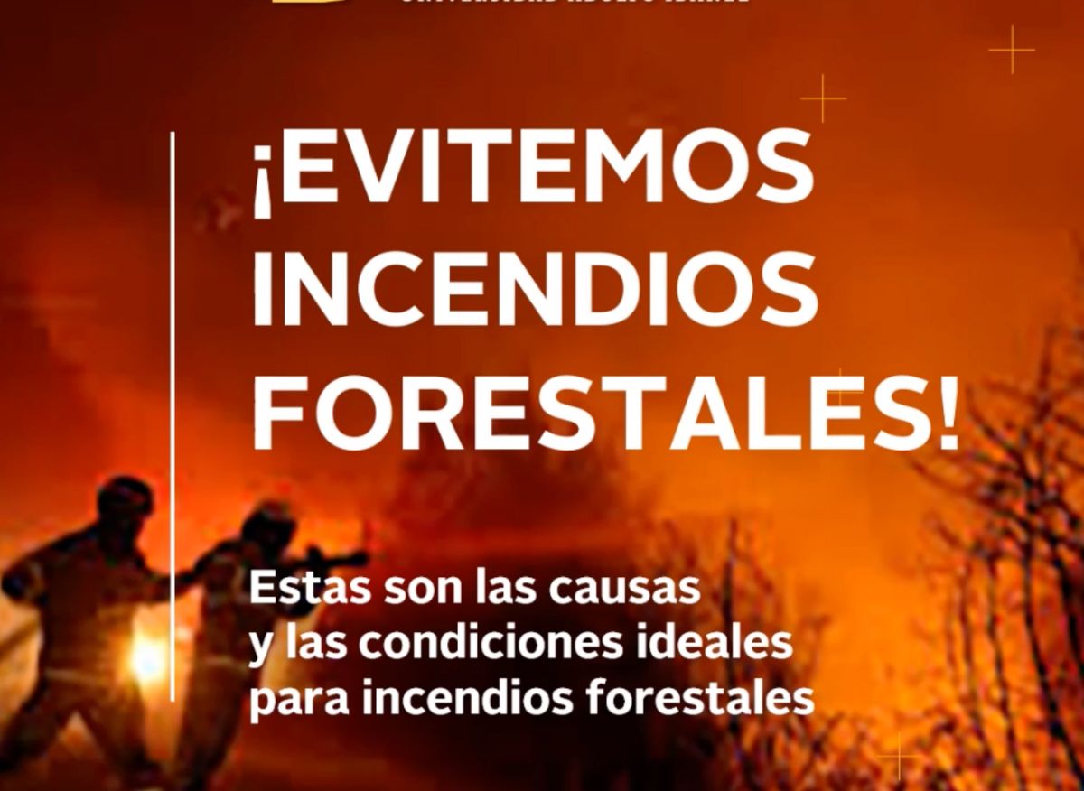 Condiciones para incendio forestal