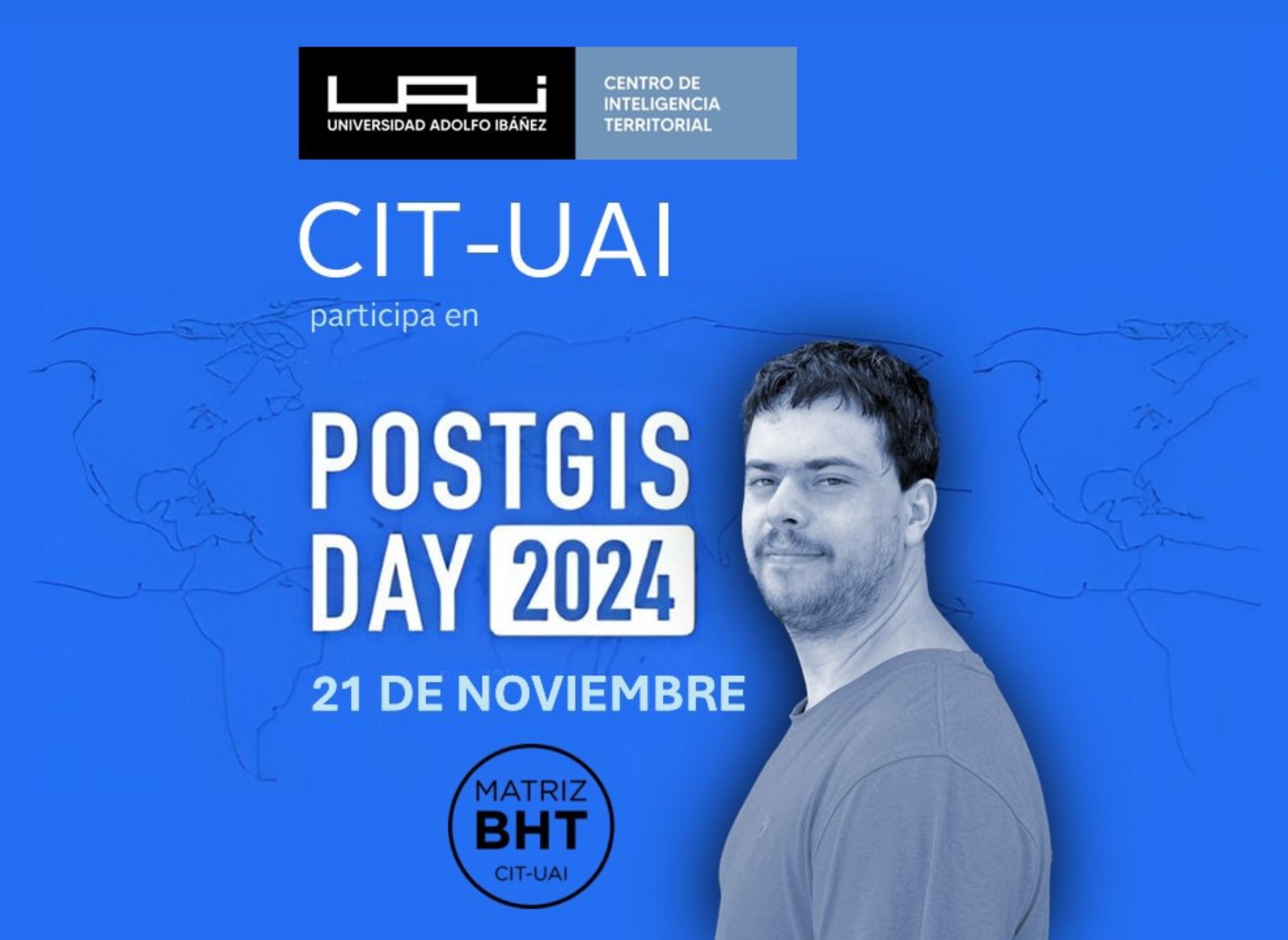 El CIT-UAI se suma al PostGIS Day 2024