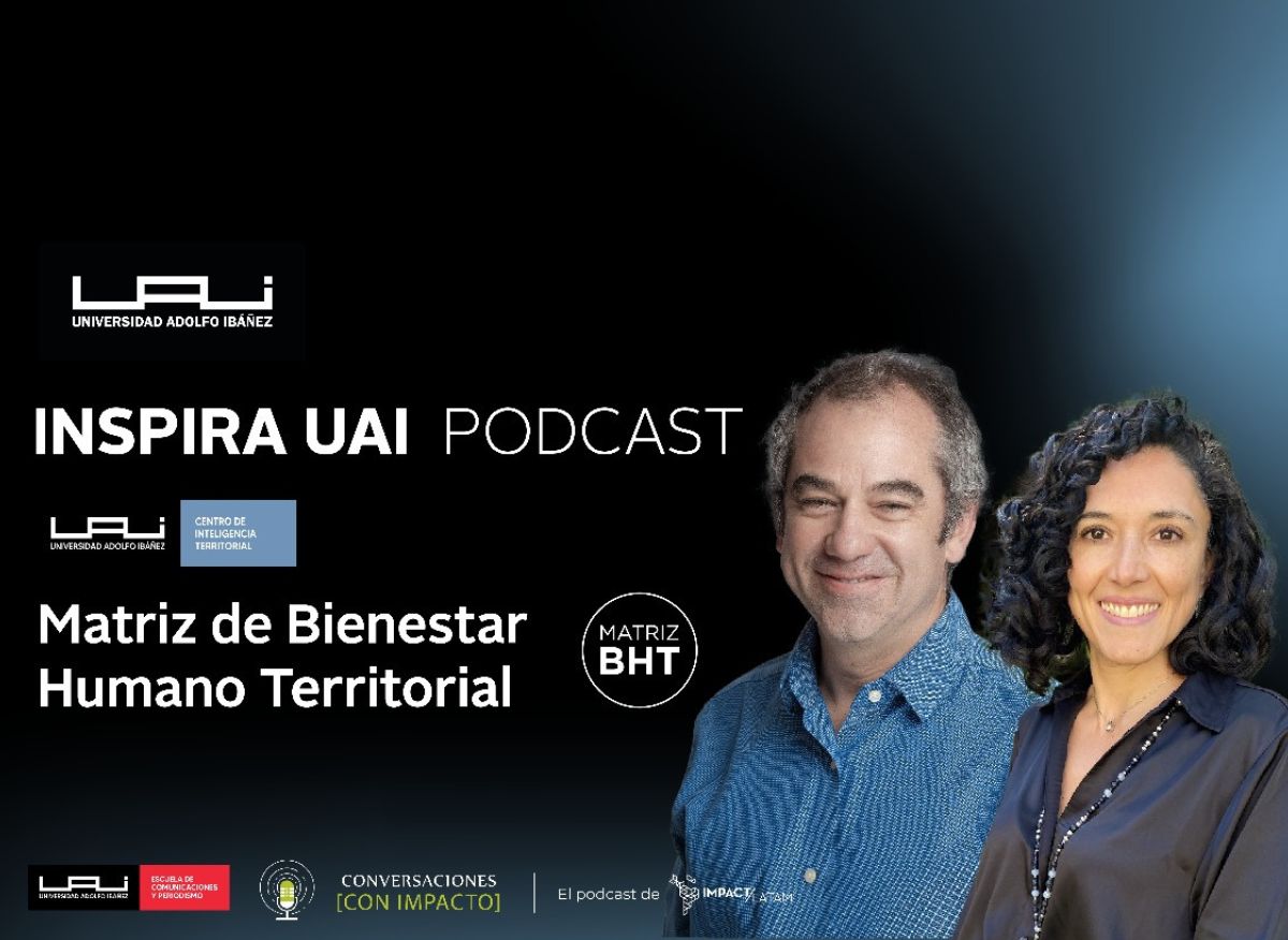 CIT-UAI inaugura podcast “Inspira UAI” con conversación sobre inteligencia territorial y bienestar