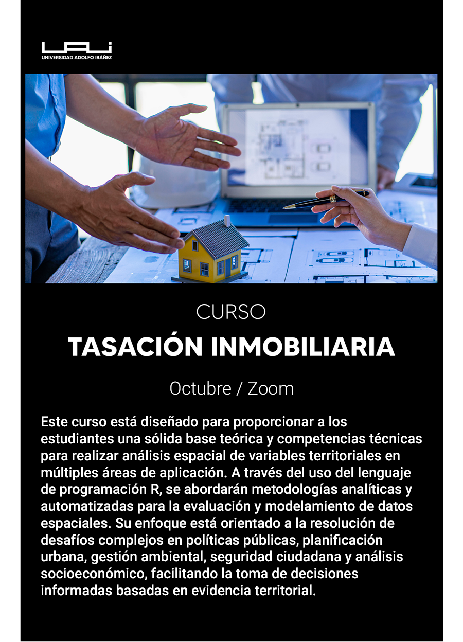 Curso tasación inmobiliaria